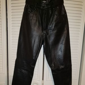 Genuine Leather Jeans